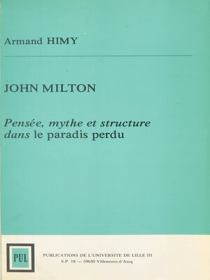 cover image of John Milton